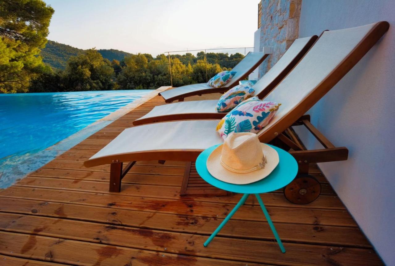 Allure Luxury Villas 3&4 Serenity Retreat Moni Evaggelistrias Eksteriør billede