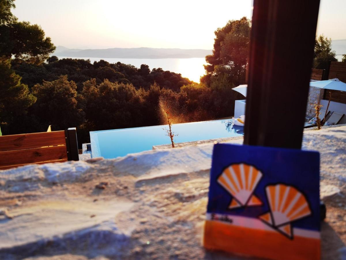 Allure Luxury Villas 3&4 Serenity Retreat Moni Evaggelistrias Eksteriør billede