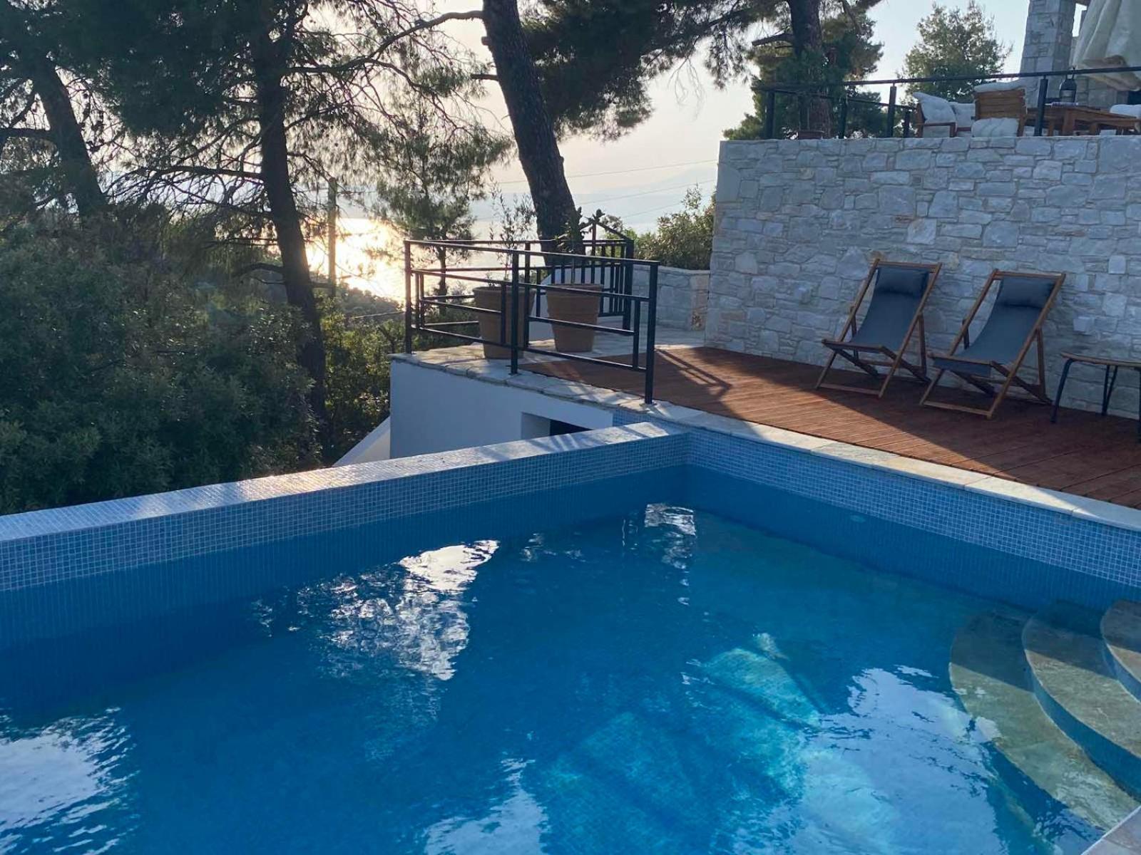 Allure Luxury Villas 3&4 Serenity Retreat Moni Evaggelistrias Eksteriør billede