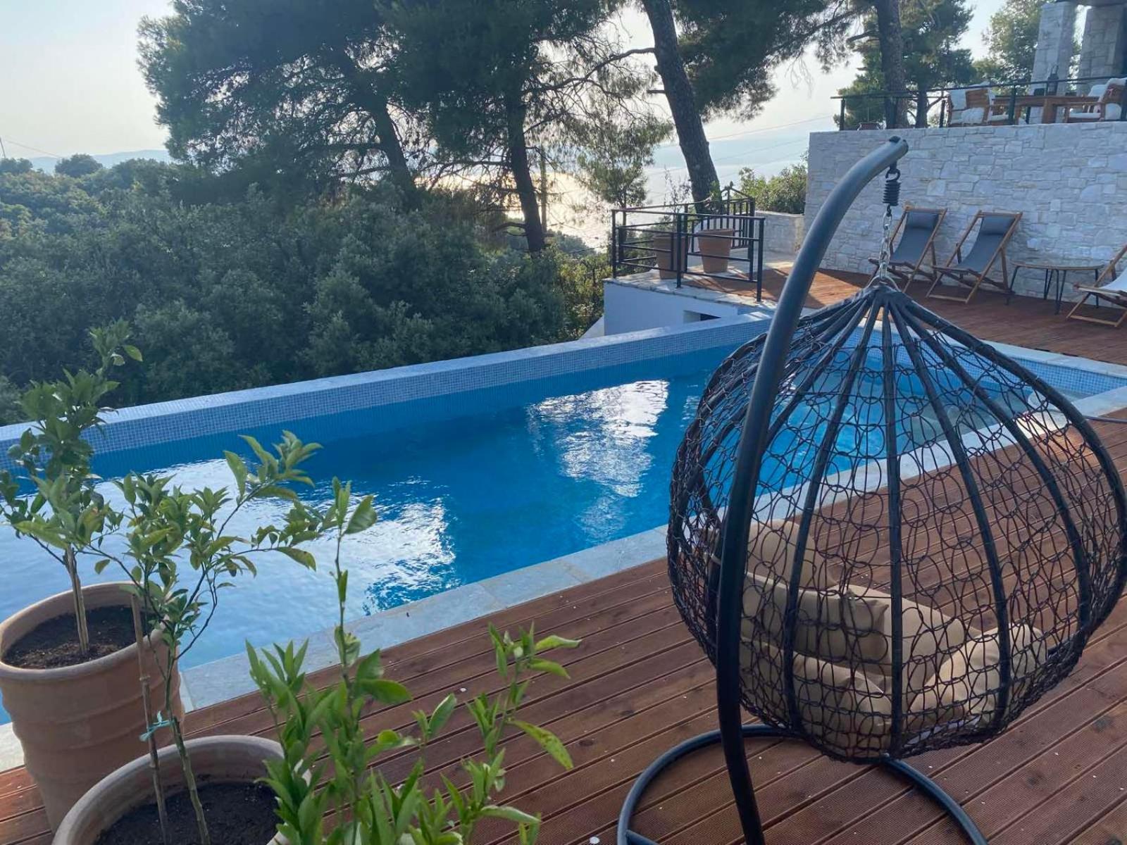 Allure Luxury Villas 3&4 Serenity Retreat Moni Evaggelistrias Eksteriør billede