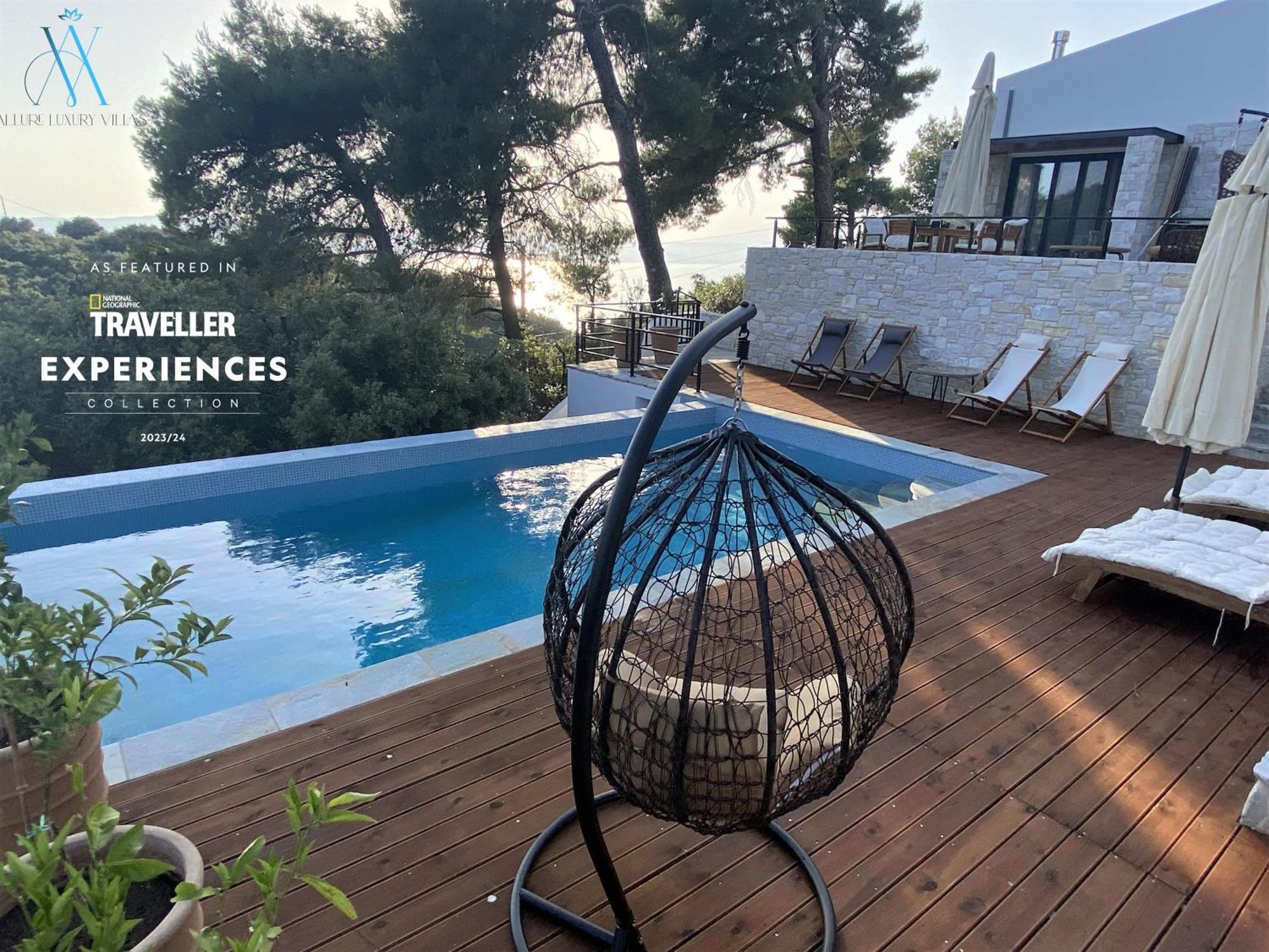 Allure Luxury Villas 3&4 Serenity Retreat Moni Evaggelistrias Eksteriør billede