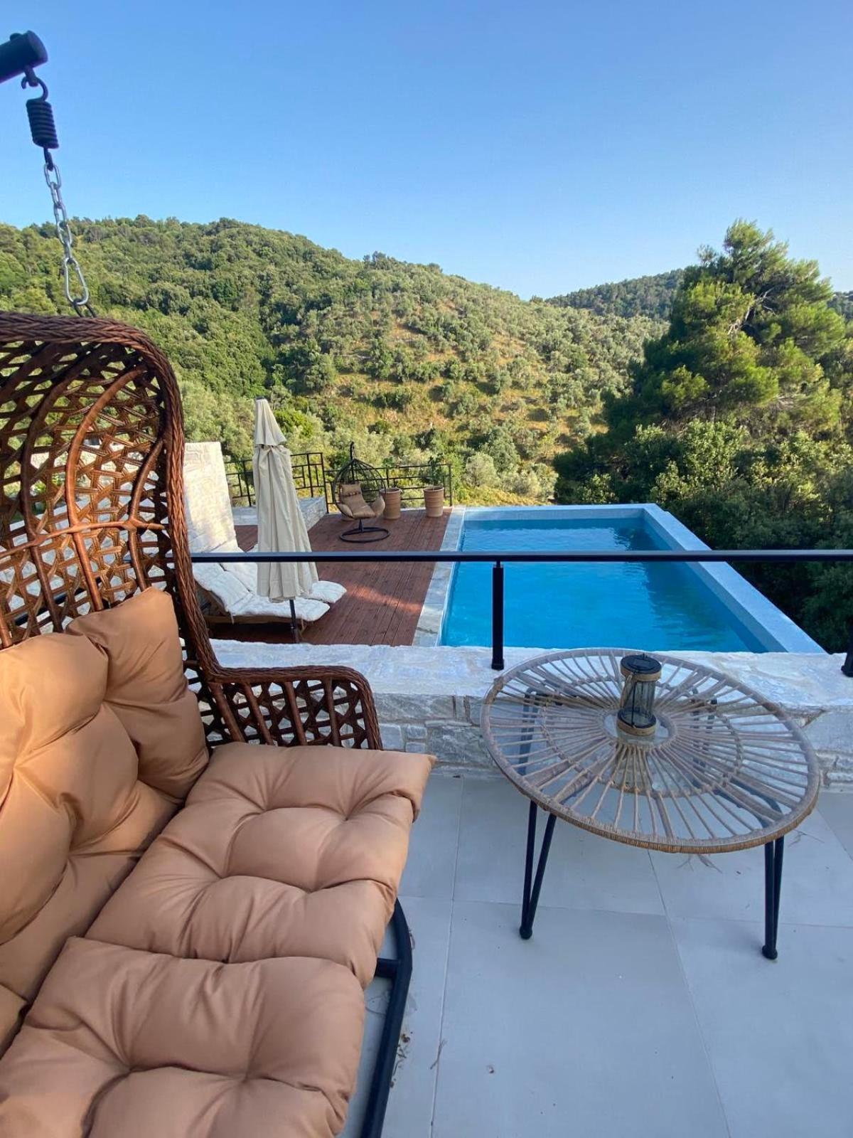 Allure Luxury Villas 3&4 Serenity Retreat Moni Evaggelistrias Eksteriør billede