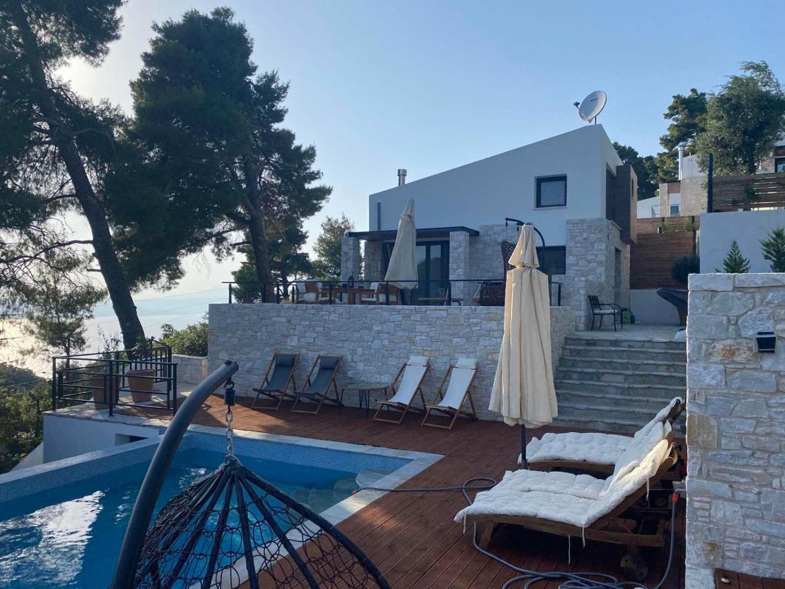 Allure Luxury Villas 3&4 Serenity Retreat Moni Evaggelistrias Eksteriør billede