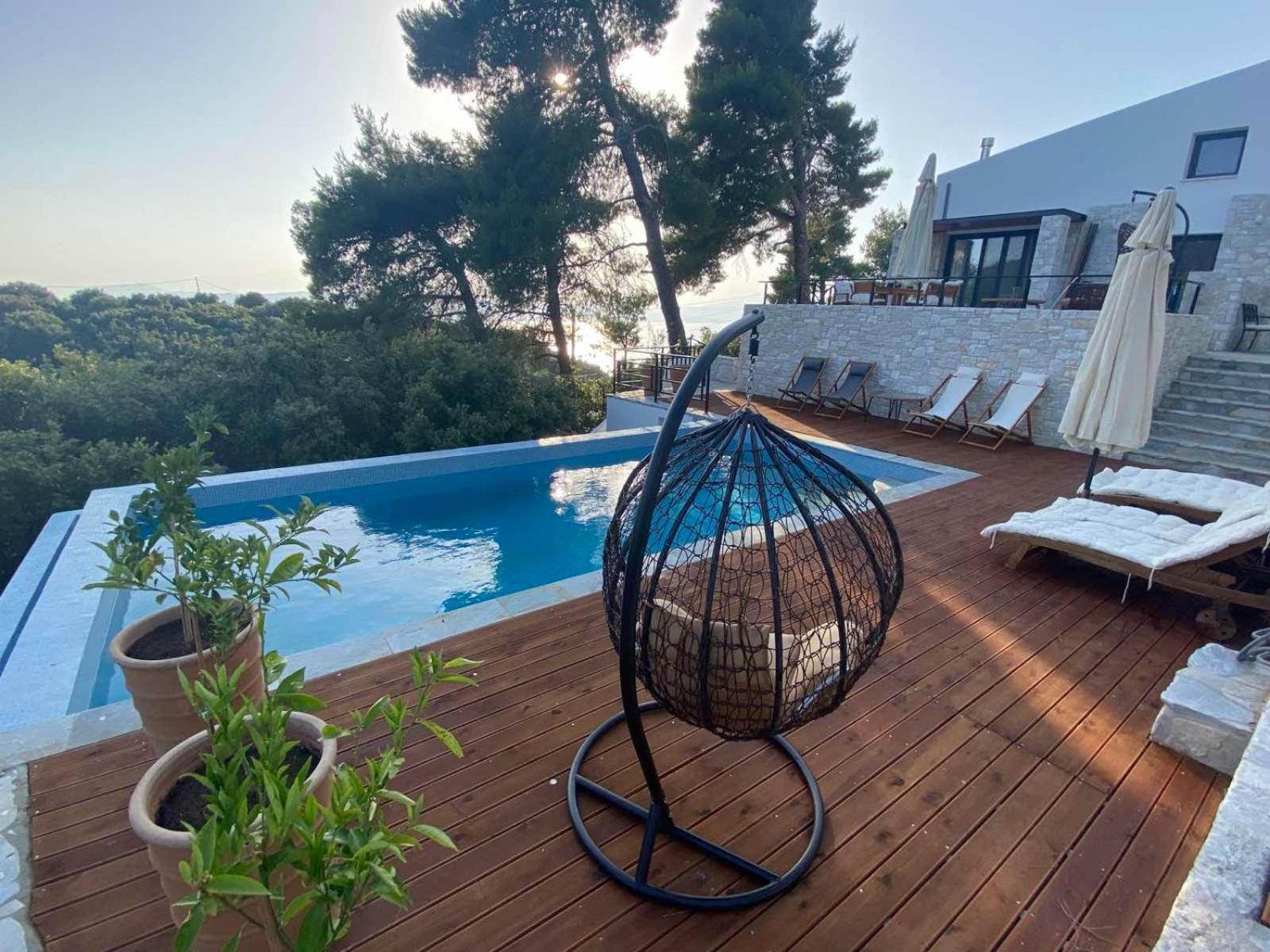 Allure Luxury Villas 3&4 Serenity Retreat Moni Evaggelistrias Eksteriør billede