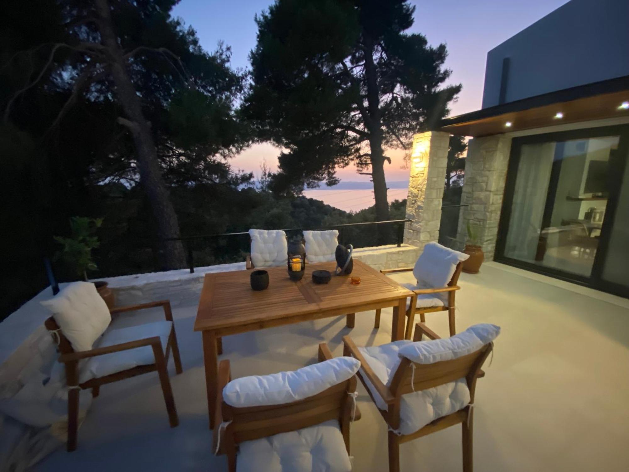 Allure Luxury Villas 3&4 Serenity Retreat Moni Evaggelistrias Eksteriør billede