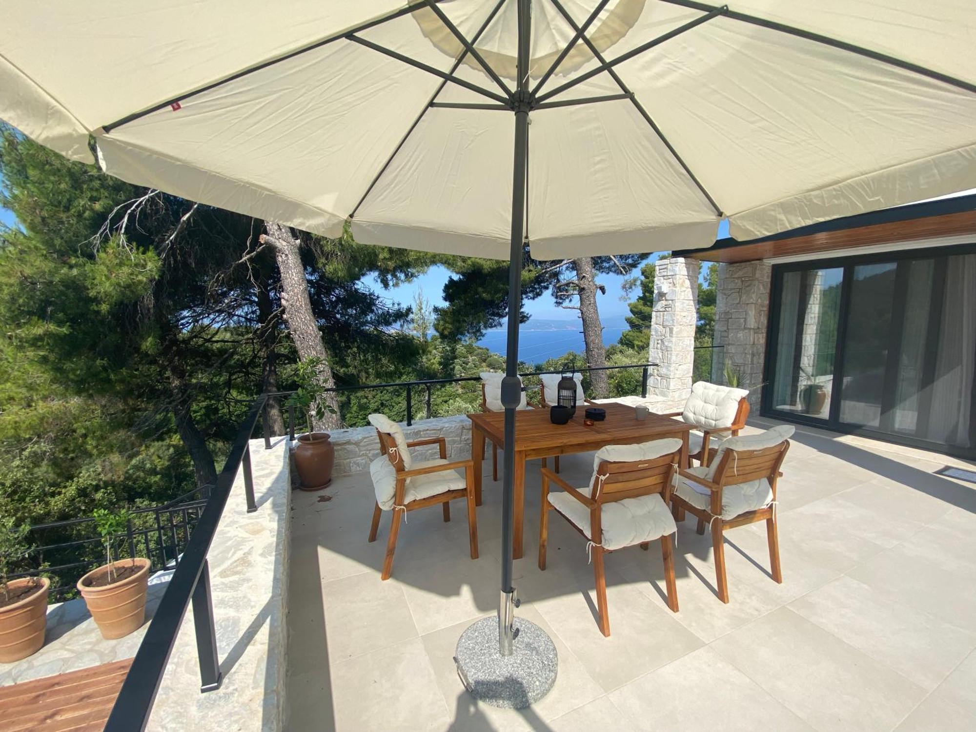 Allure Luxury Villas 3&4 Serenity Retreat Moni Evaggelistrias Eksteriør billede