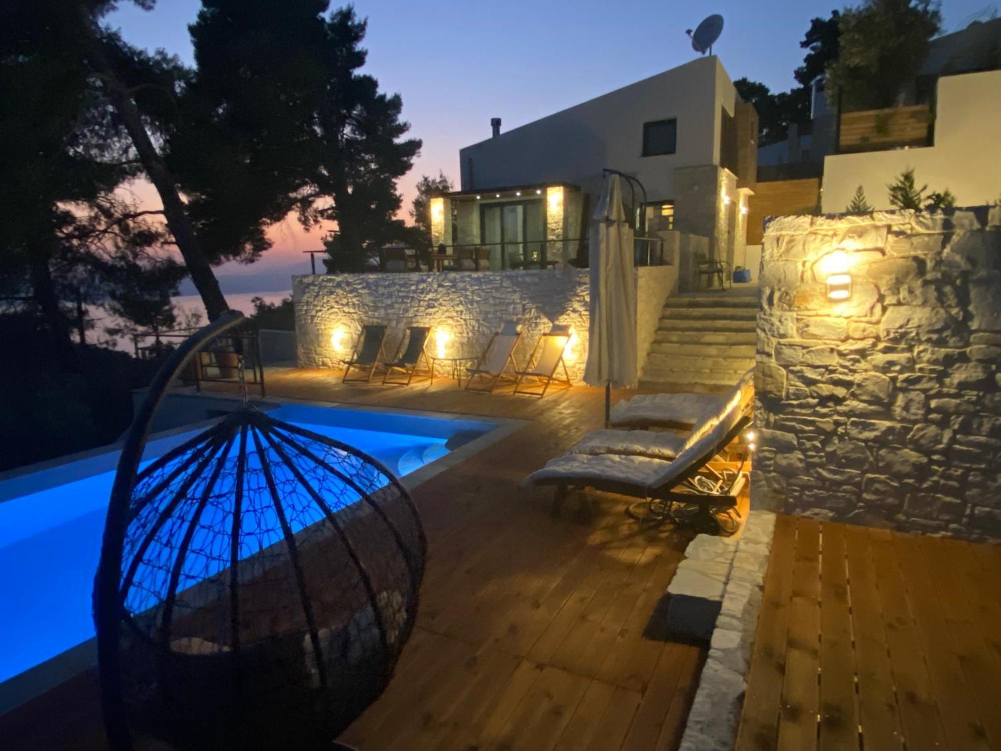 Allure Luxury Villas 3&4 Serenity Retreat Moni Evaggelistrias Eksteriør billede