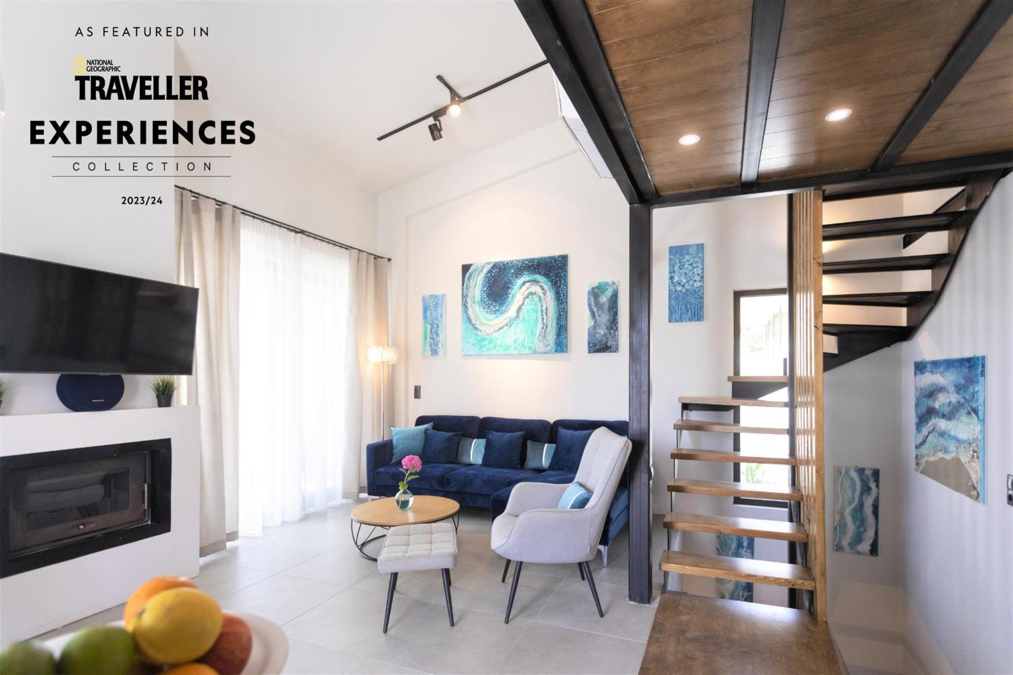 Allure Luxury Villas 3&4 Serenity Retreat Moni Evaggelistrias Eksteriør billede